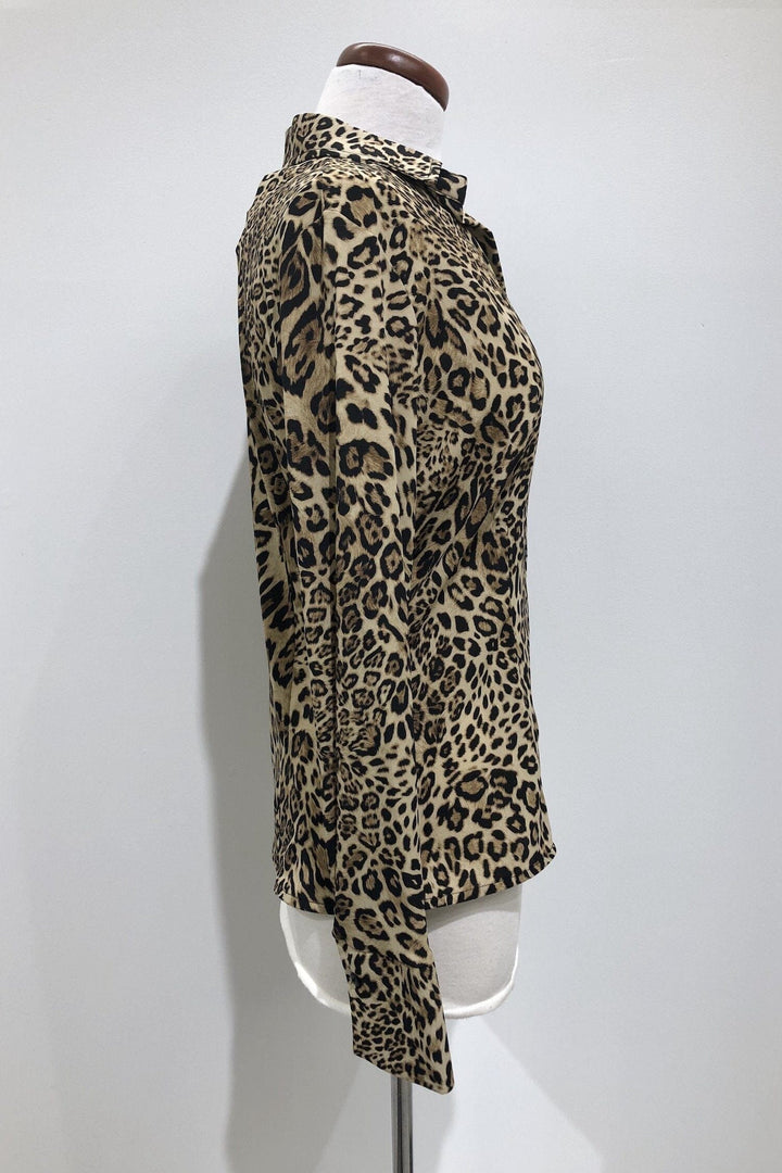 Chemise léopard Femme - Blouses et chemises - Blouses et chemises avec col Lauren Vidal