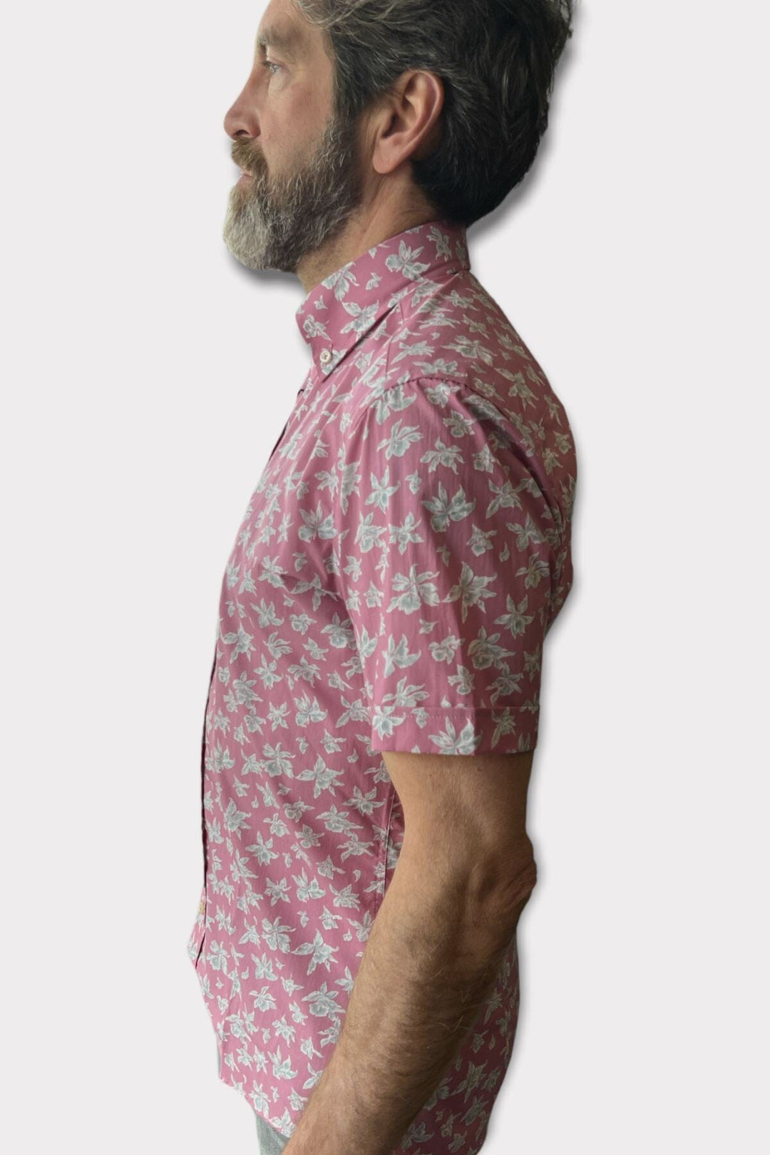 Chemise manche courte à imprimé fleuri Homme - Chemise - Chemise mc Sand