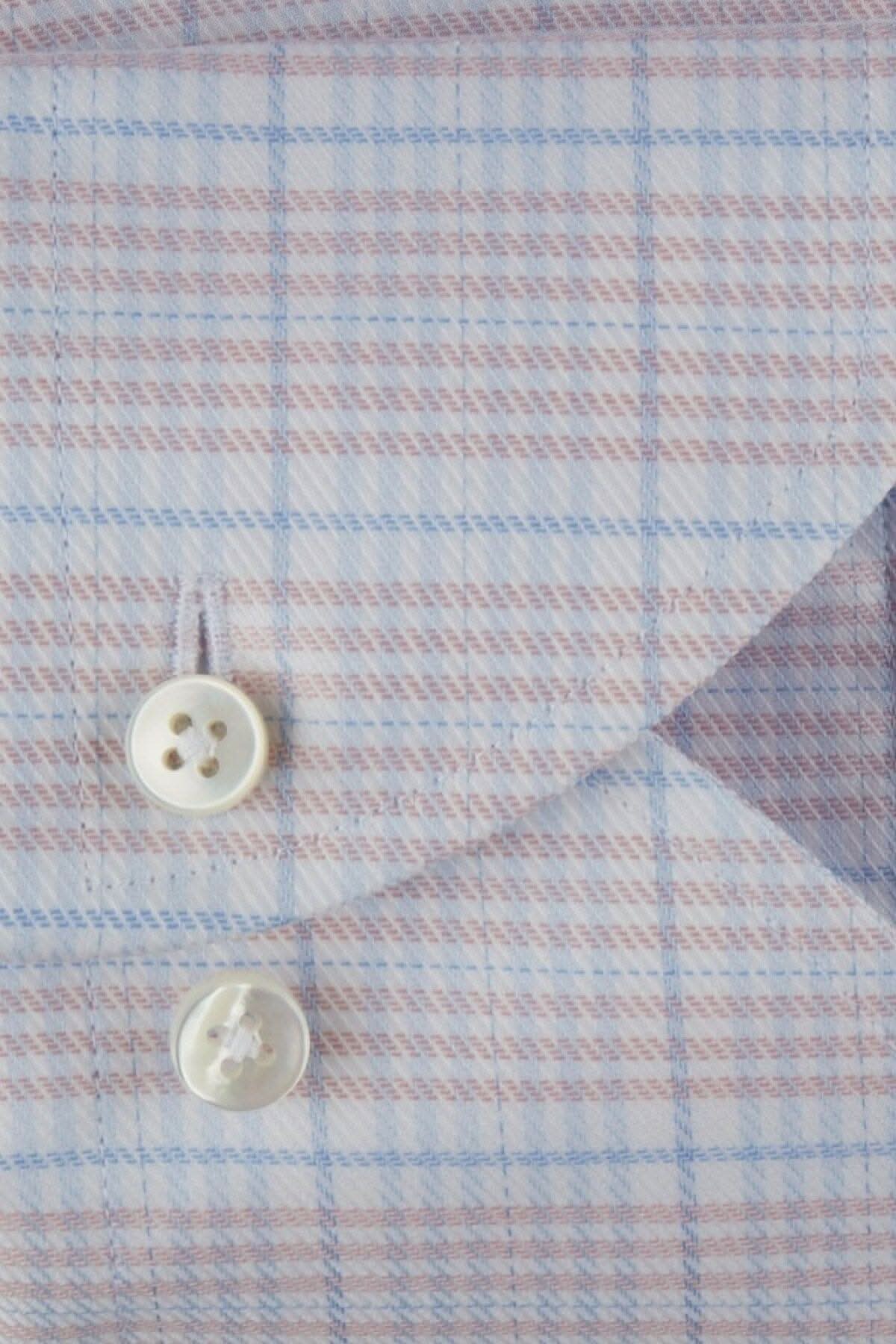 Chemise rose et bleue Stenstroms 