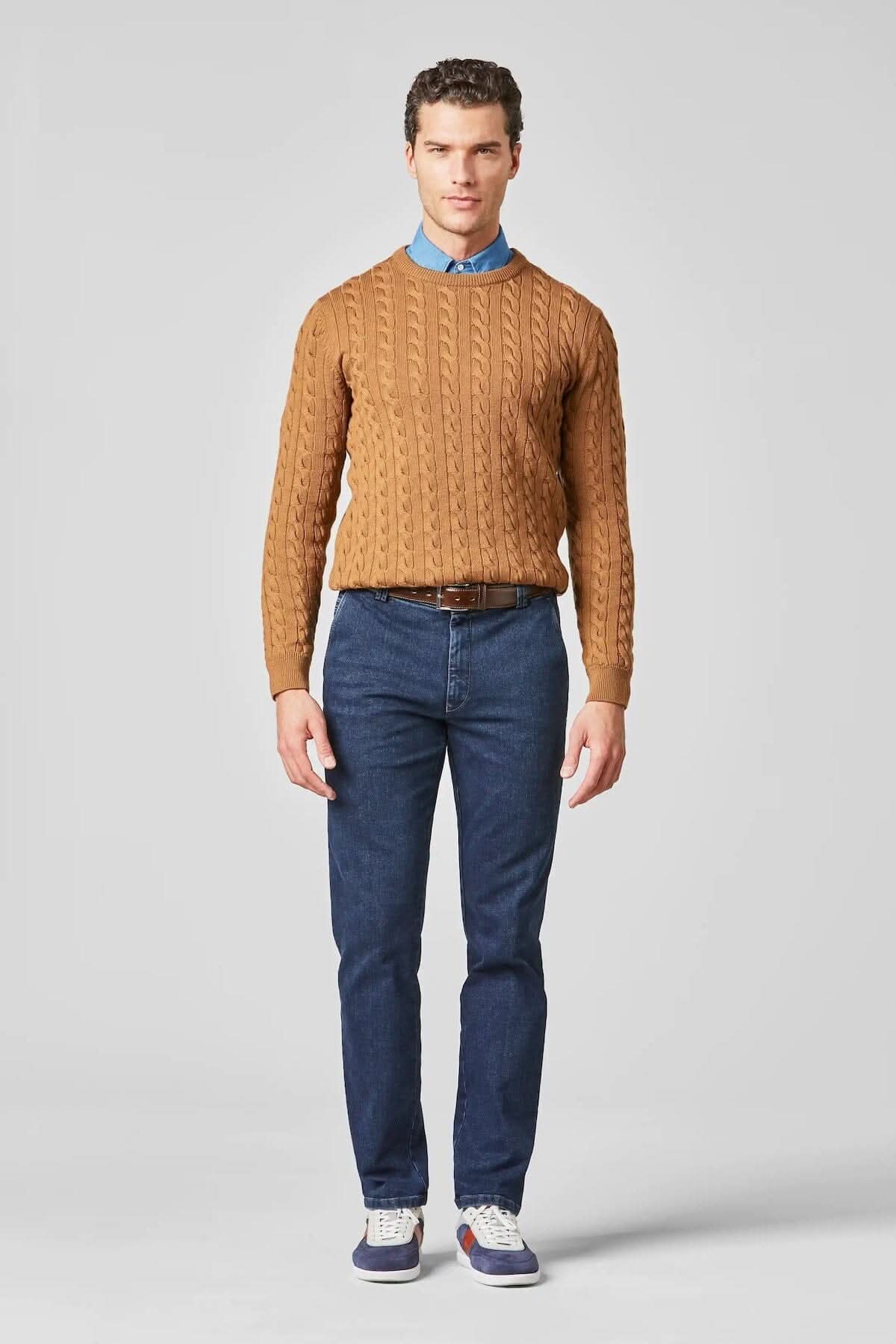 Chino en denim super stretch Meyer 