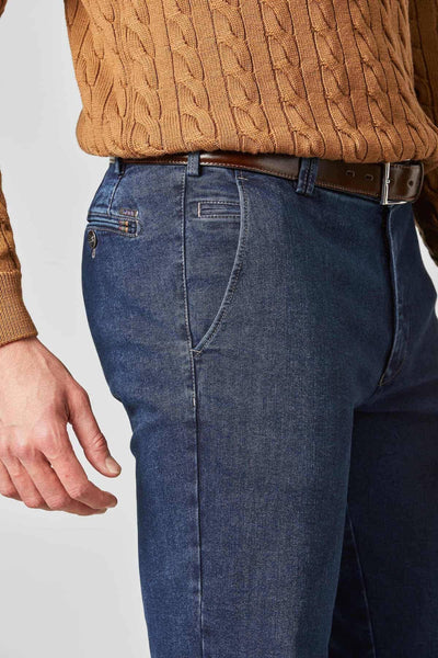 Chino en denim super stretch Meyer 