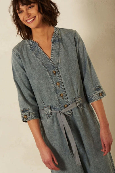 Combinaison en denim l&eacute;ger Nile 