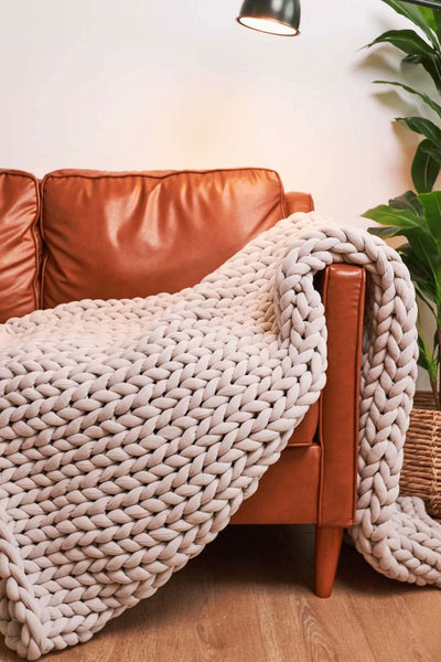 Couverture lestée en tricot Hush Hush Blankets 