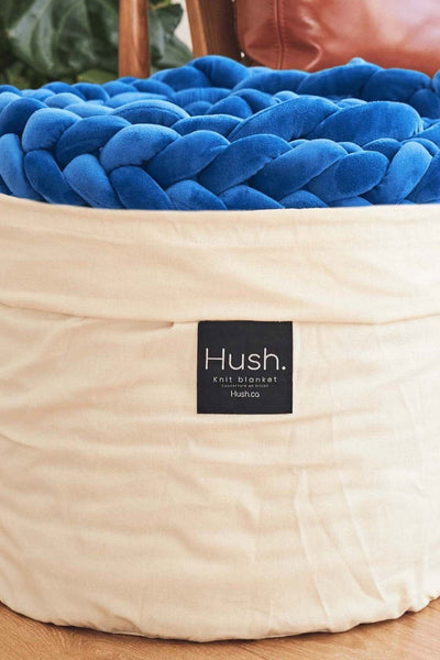 Couverture lestée en tricot Hush Hush Blankets 