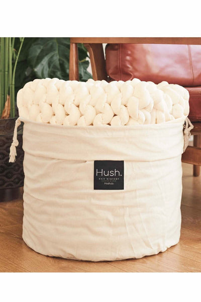 Couverture lestée en tricot Hush Hush Blankets 
