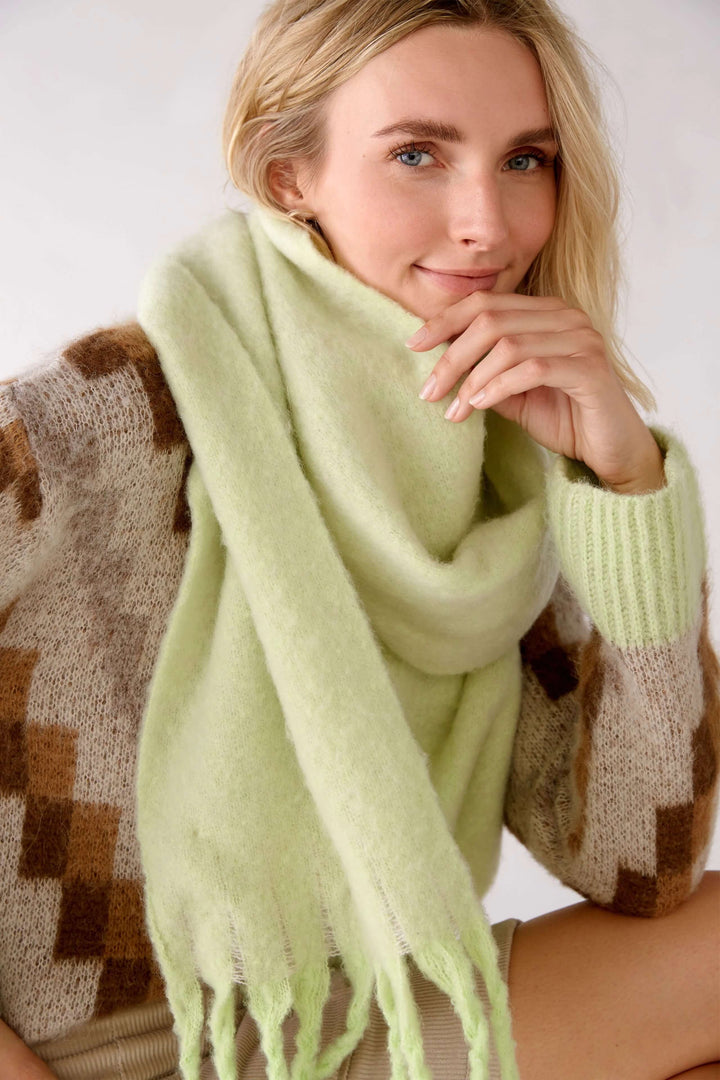 Écharpe en laine Femme - Vêtements d'extérieur - Foulard Oui