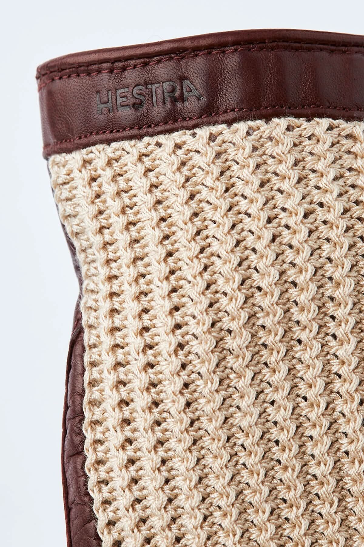 Gant texturé de cuir Adam Hestra 