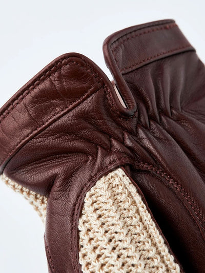 Gant texturé de cuir Adam Hestra 