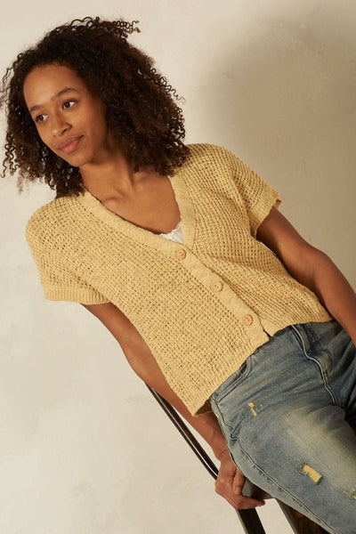 Gilet gots Nile M Ocre 