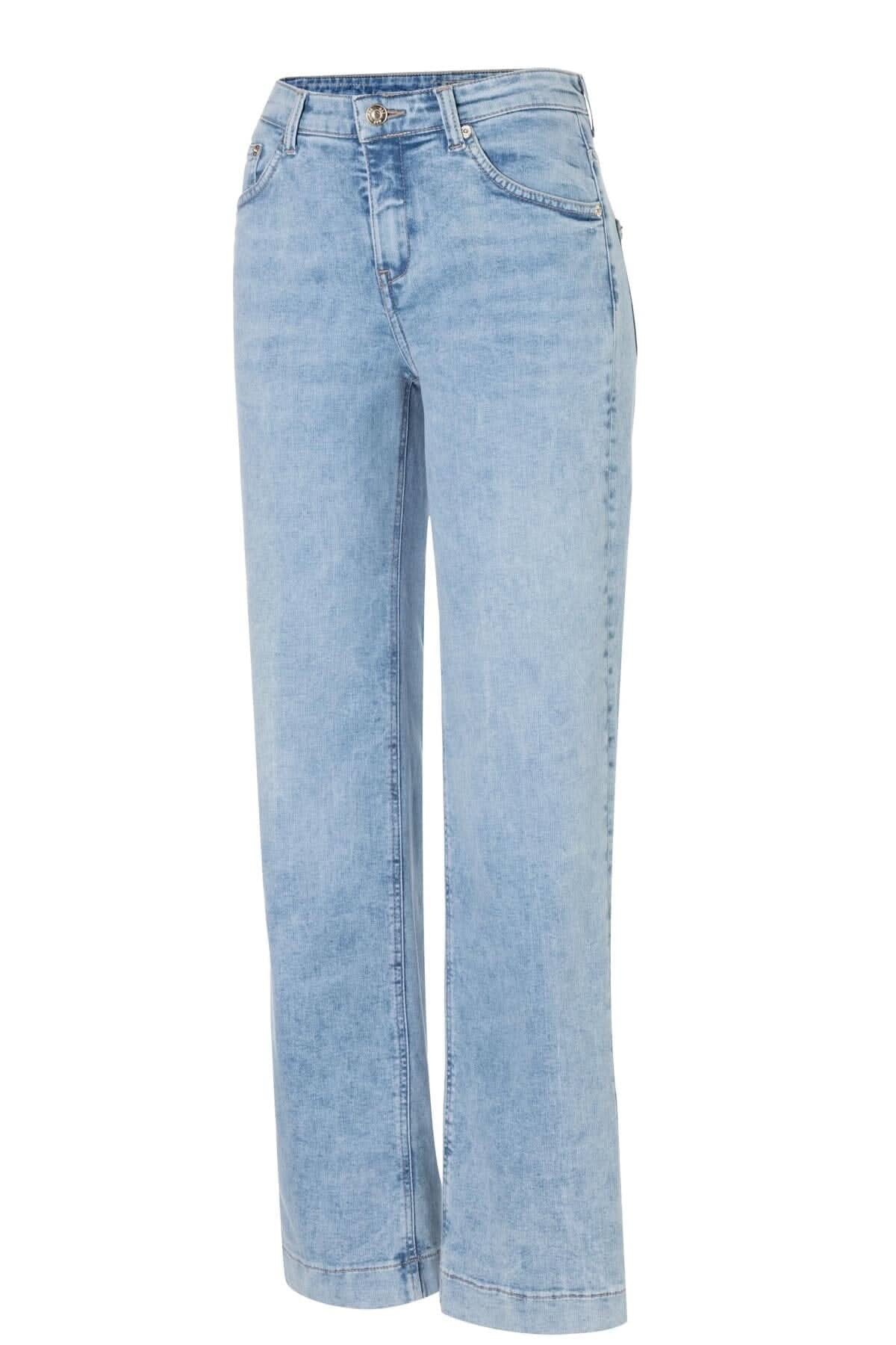 Jean bleu d&eacute;lav&eacute; Mac Jeans 