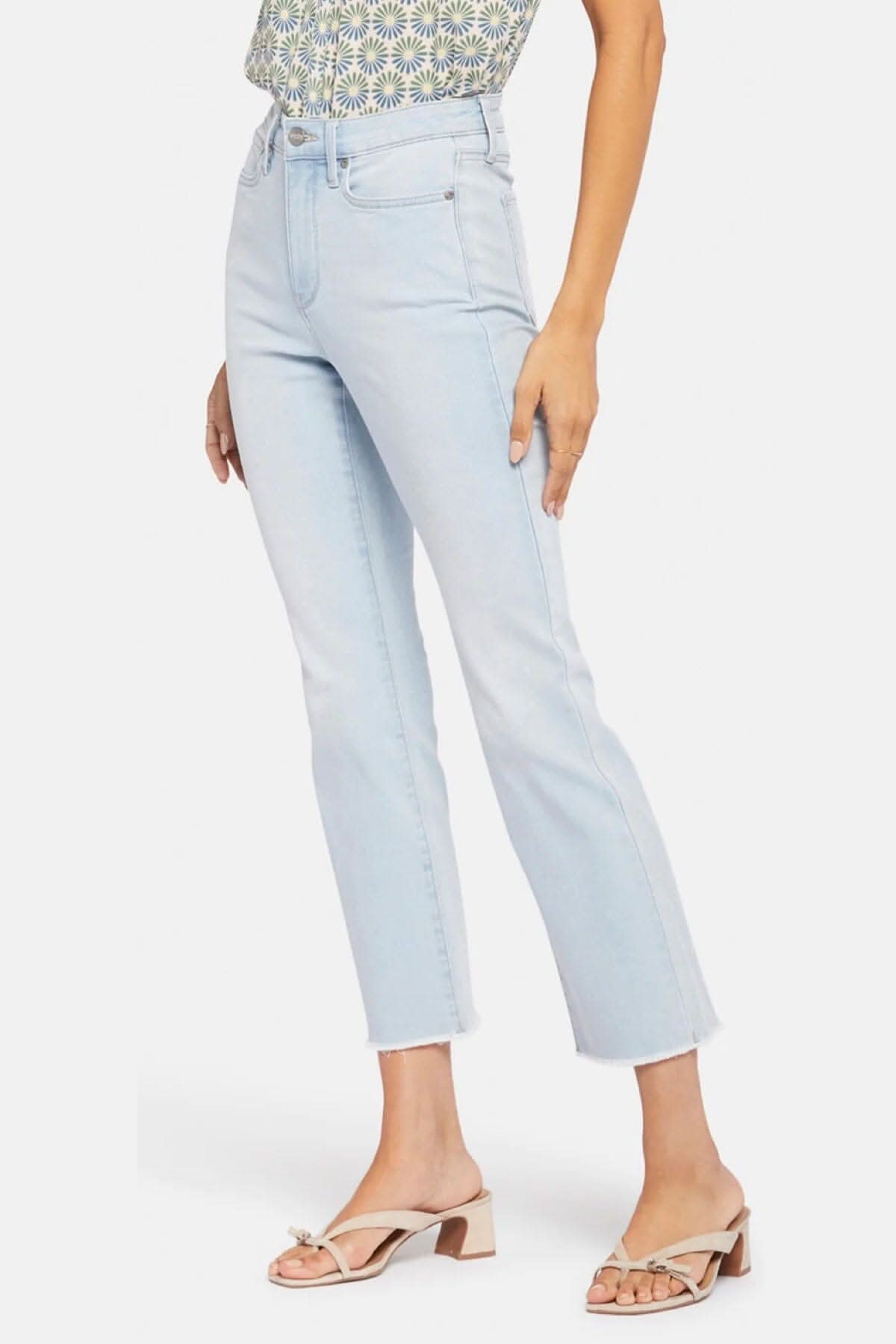 Jean Slim Bootcut à la cheville NYDJ 2 Bleu 