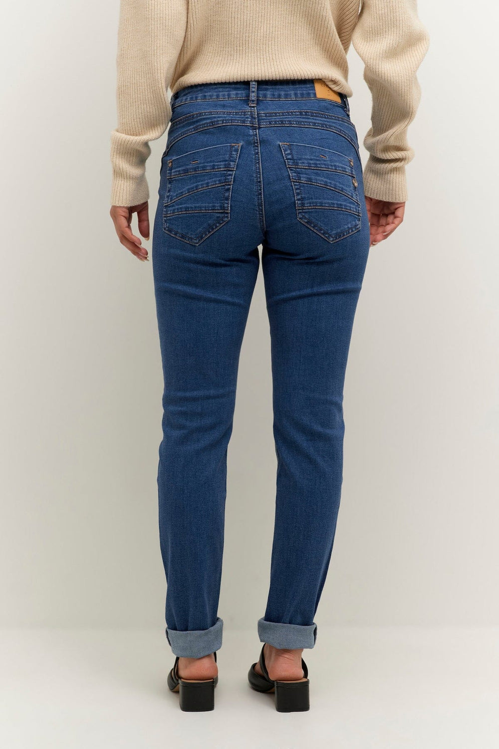 Jeans Femme - Bas - Pantalon - Jeans Cream