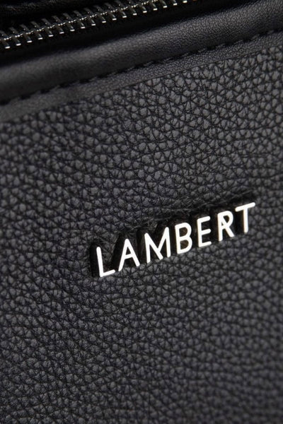 Le Daniela - Sac fourre-tout en cuir vegan noir Lambert 