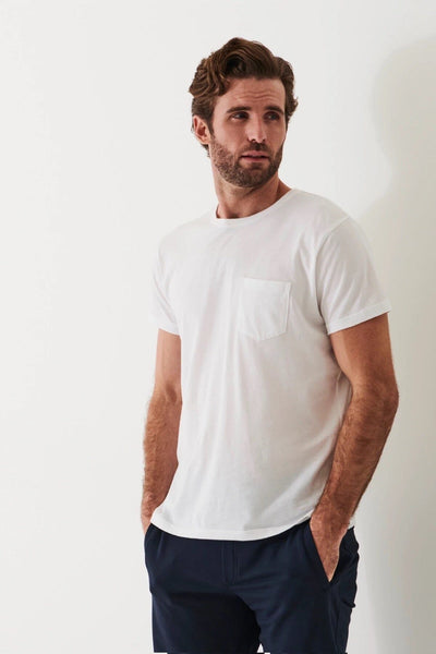 Lightweight pima cotton t-shirt Patrick Assaraf M Blanc 