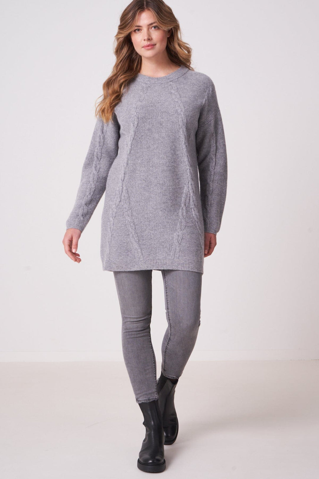 Long chandail en tricot Femme - Hauts - Tricots Repeat Cashmere