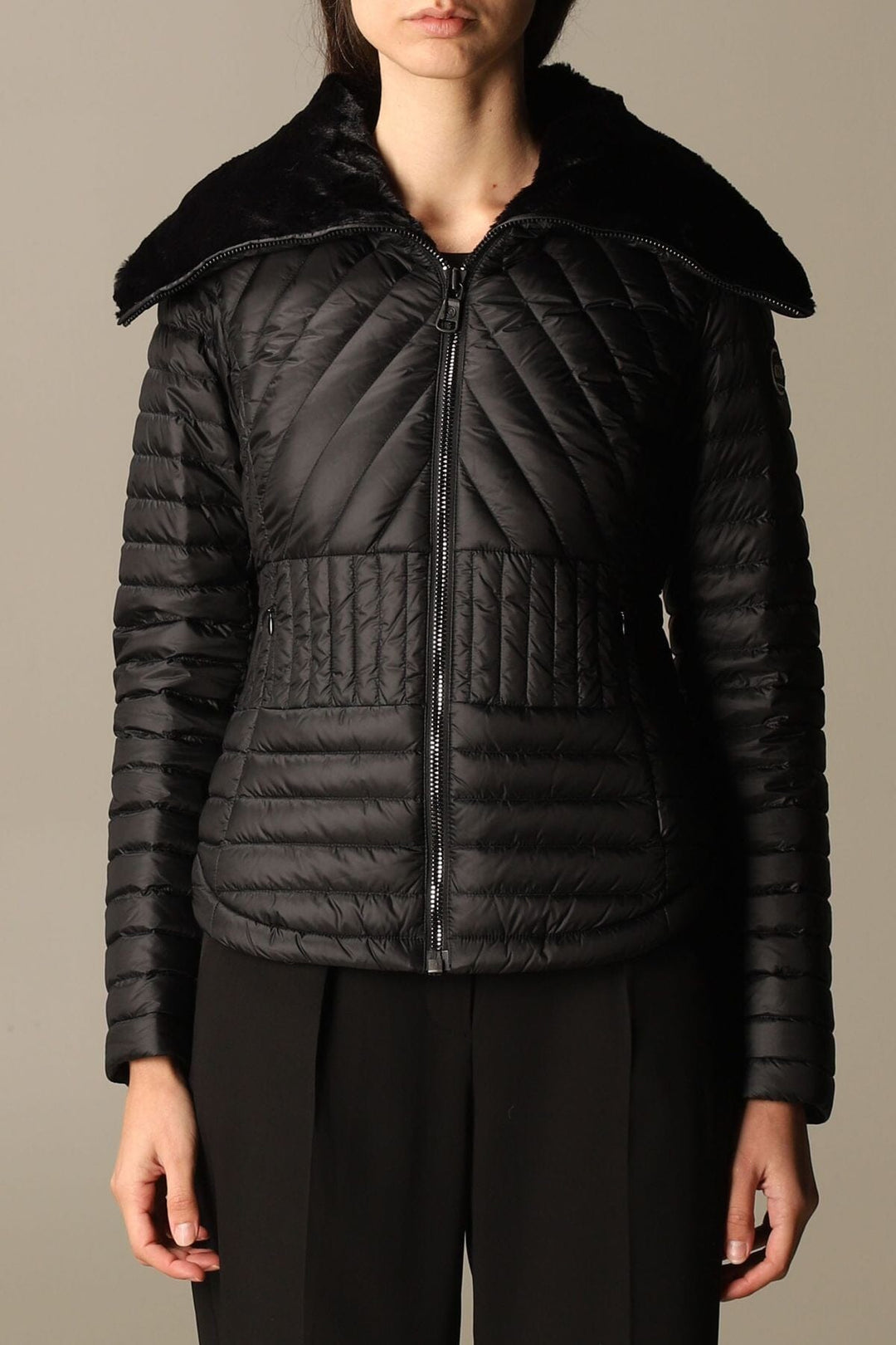 Manteau noir matelassé Femme - Vêtements d'extérieur - Manteau Colmar
