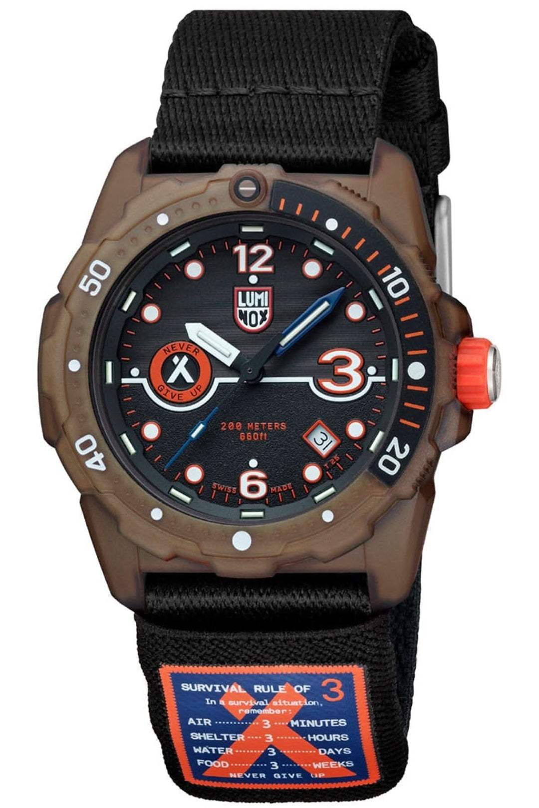 Montre Bear Grylls 3721 ECO Tide Series XB.3721.ECO Luminox 