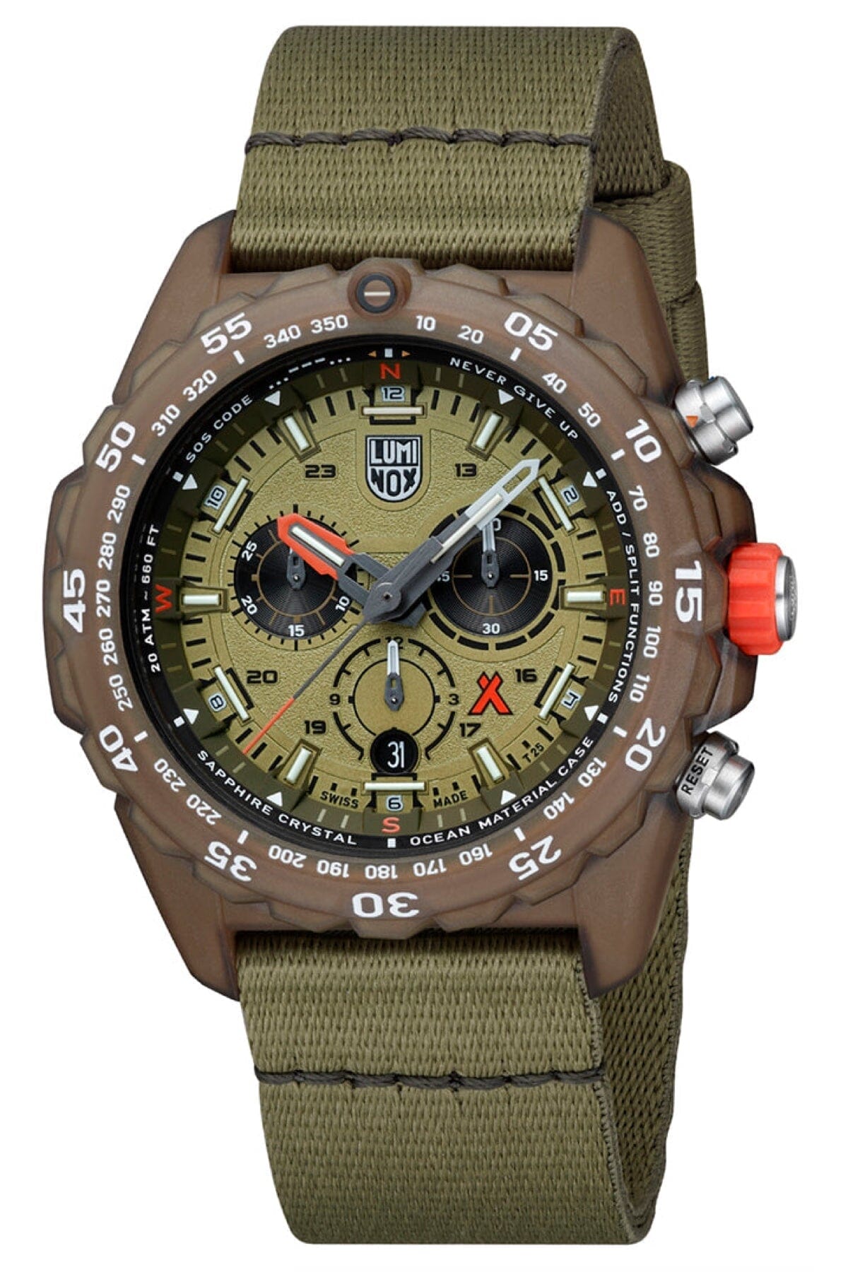 Montre luminox best sale bear grylls