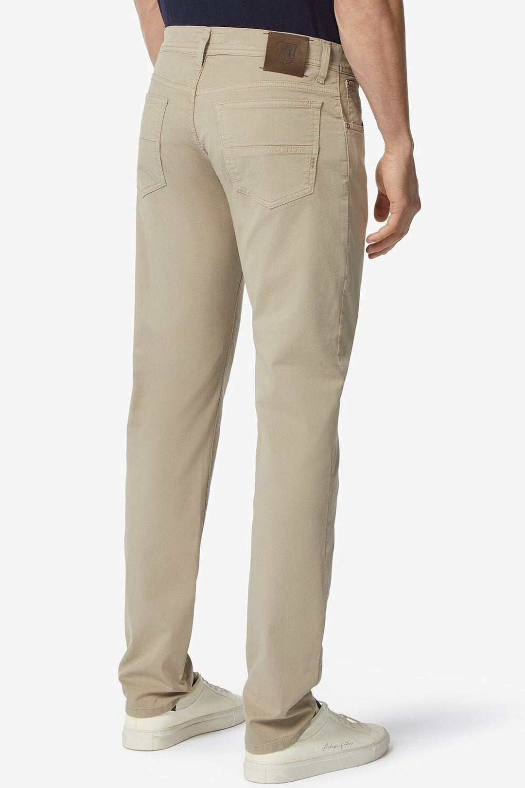 Pantalon 5 poches en coton stretch Corneliani 
