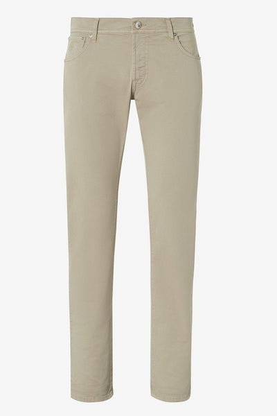 Pantalon 5 poches en coton stretch Corneliani 
