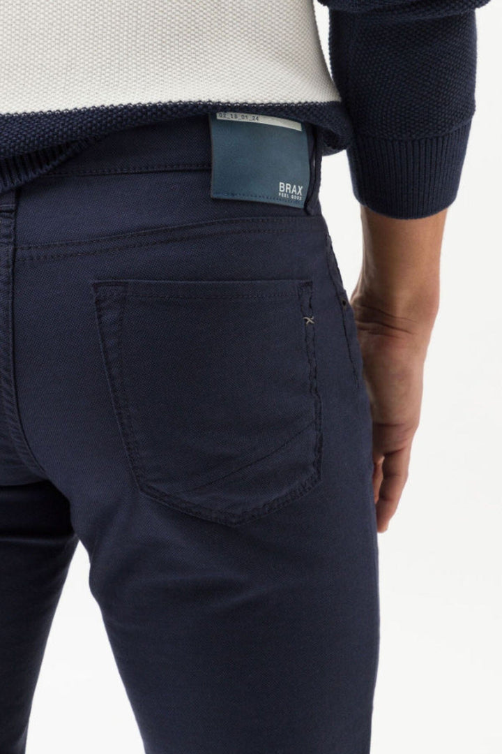 Pantalon cinq poches au look bicolore Brax 