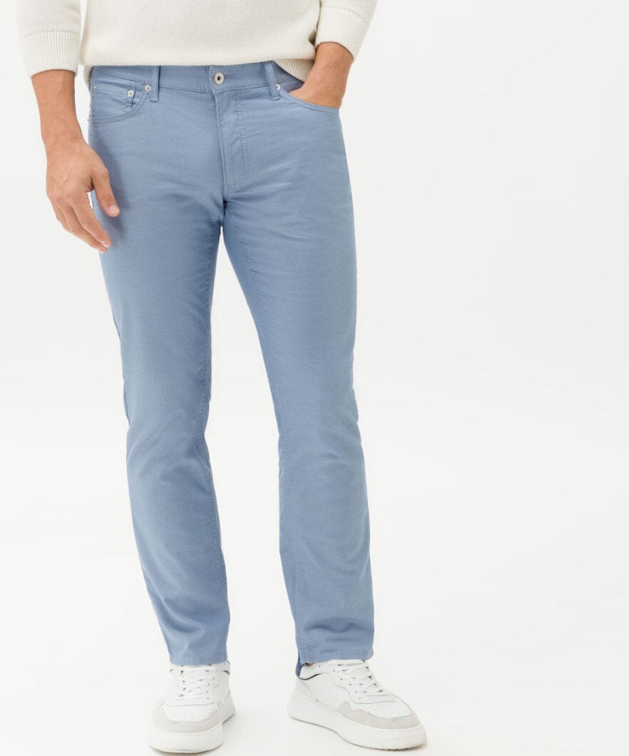 Pantalon cinq poches au look bicolore Brax 32 Bleu 