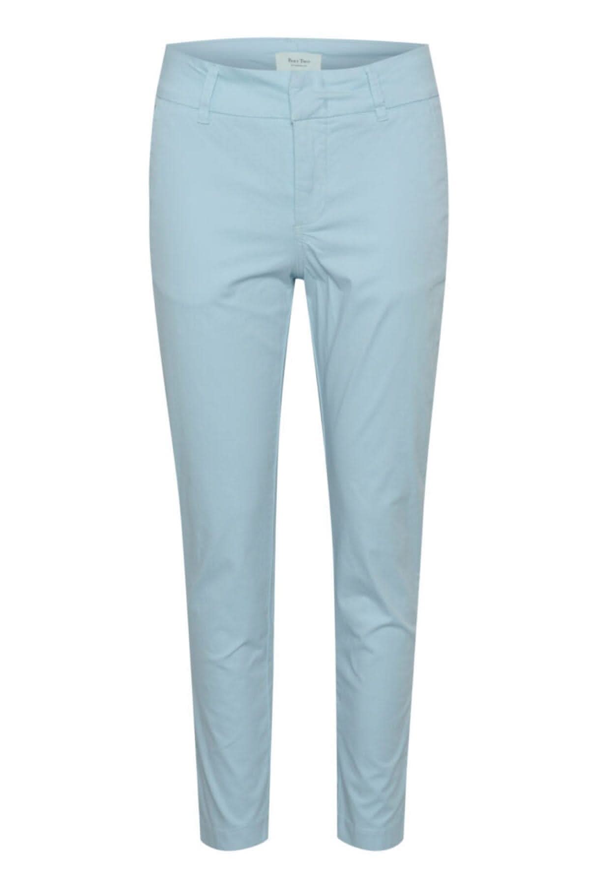 Pantalon de coton Soffys Part Two 34 Bleu pâle 