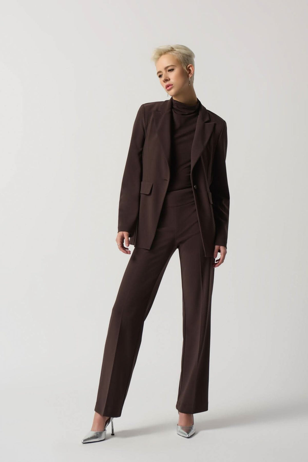 Pantalon en tricot soyeux Joseph Ribkoff 