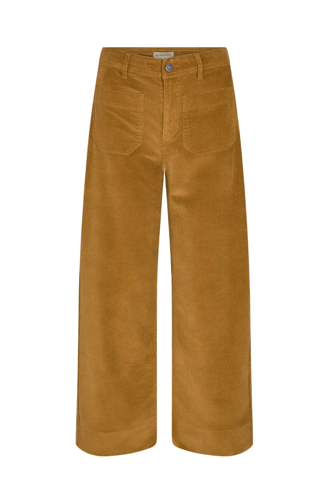 Pantalon en velours côtelé Soya Concept 4 Jaune 