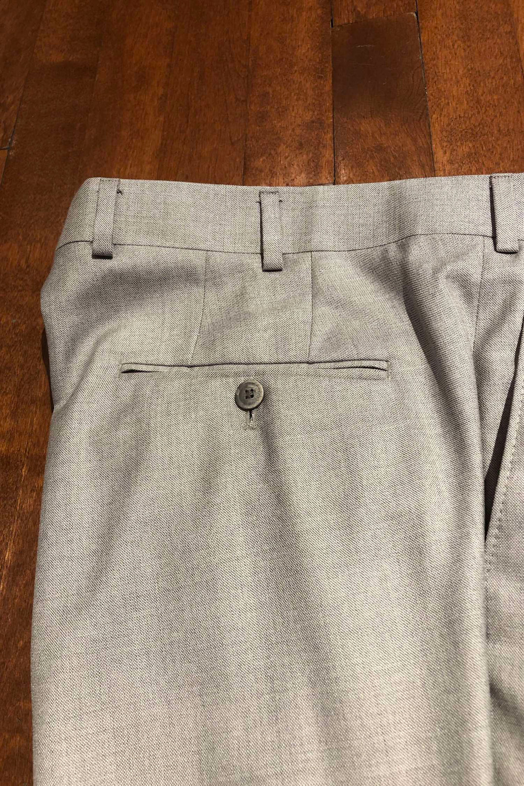 Pantalon gris p&acirc;le Samuelsohn 
