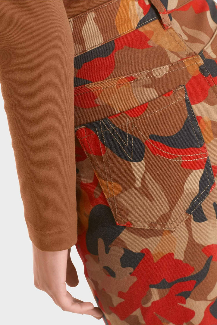 Pantalon imprimé camouflage Femme - Bas - Pantalon - Jeans Marc Cain