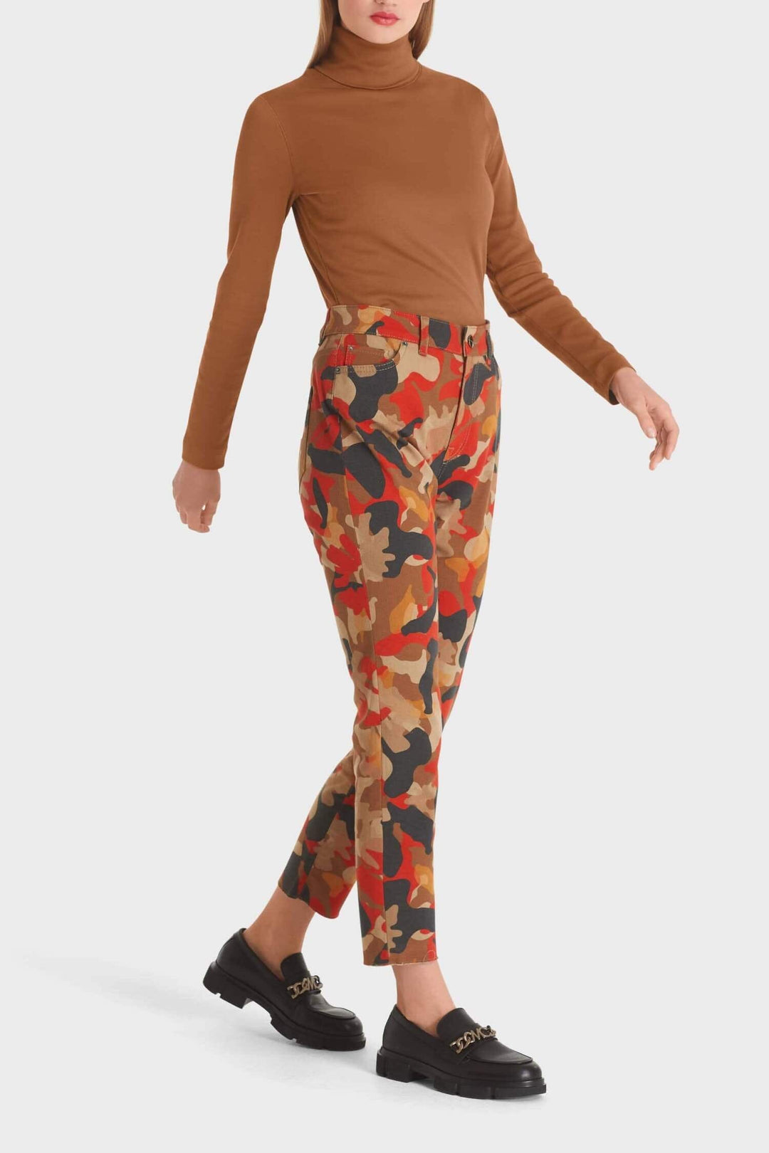Pantalon imprimé camouflage Femme - Bas - Pantalon - Jeans Marc Cain
