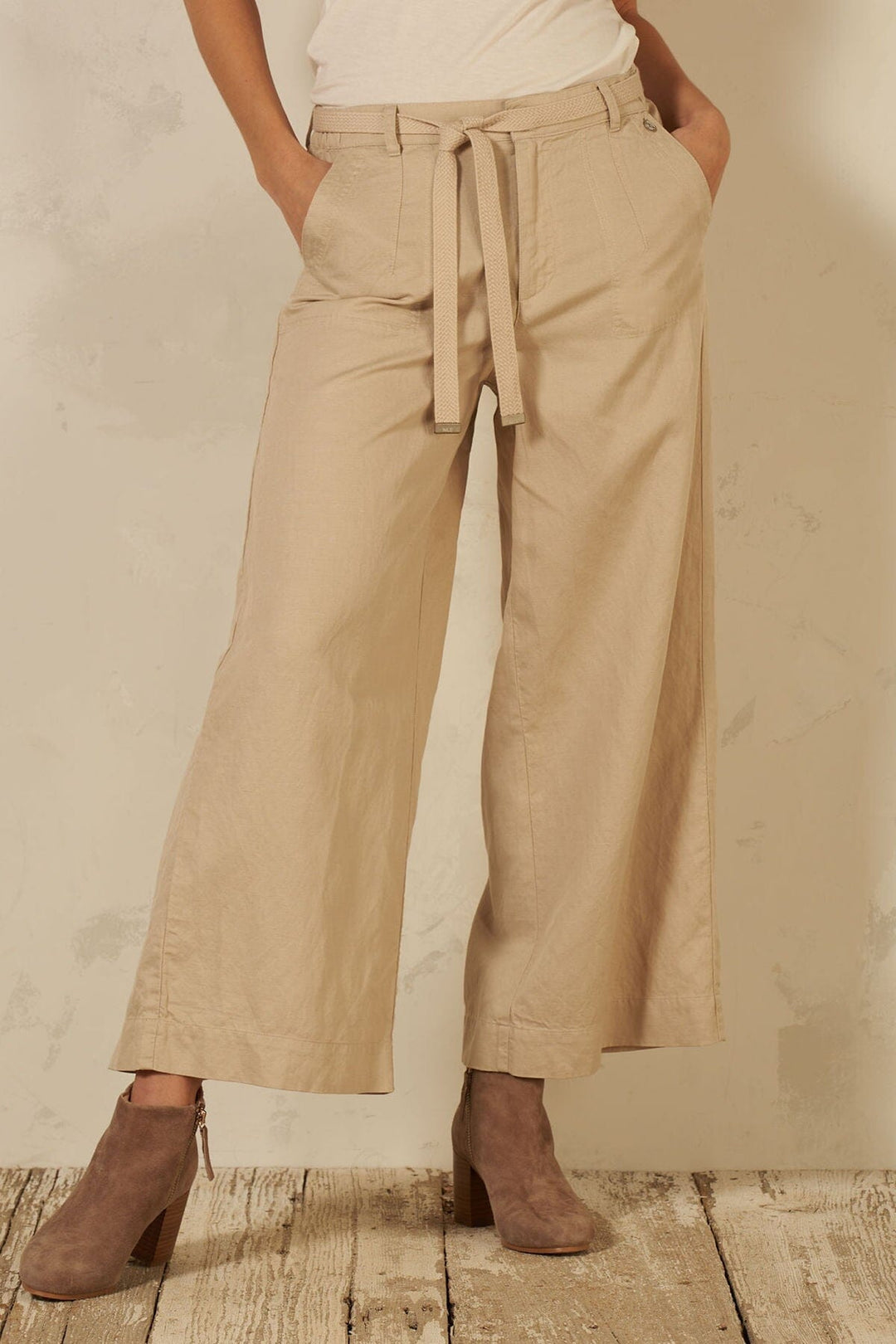 Pantalon large Nile XL Beige 