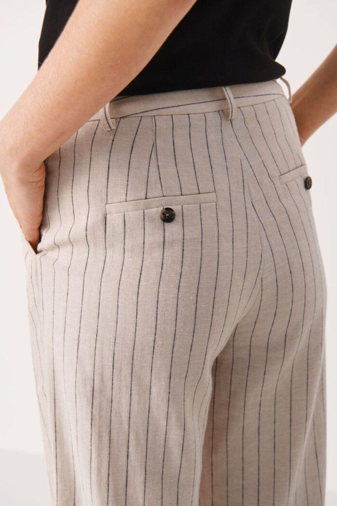Pantalon lin coton Ninnes Femme - Bas - Pantalon - Pantalon habillé Part Two