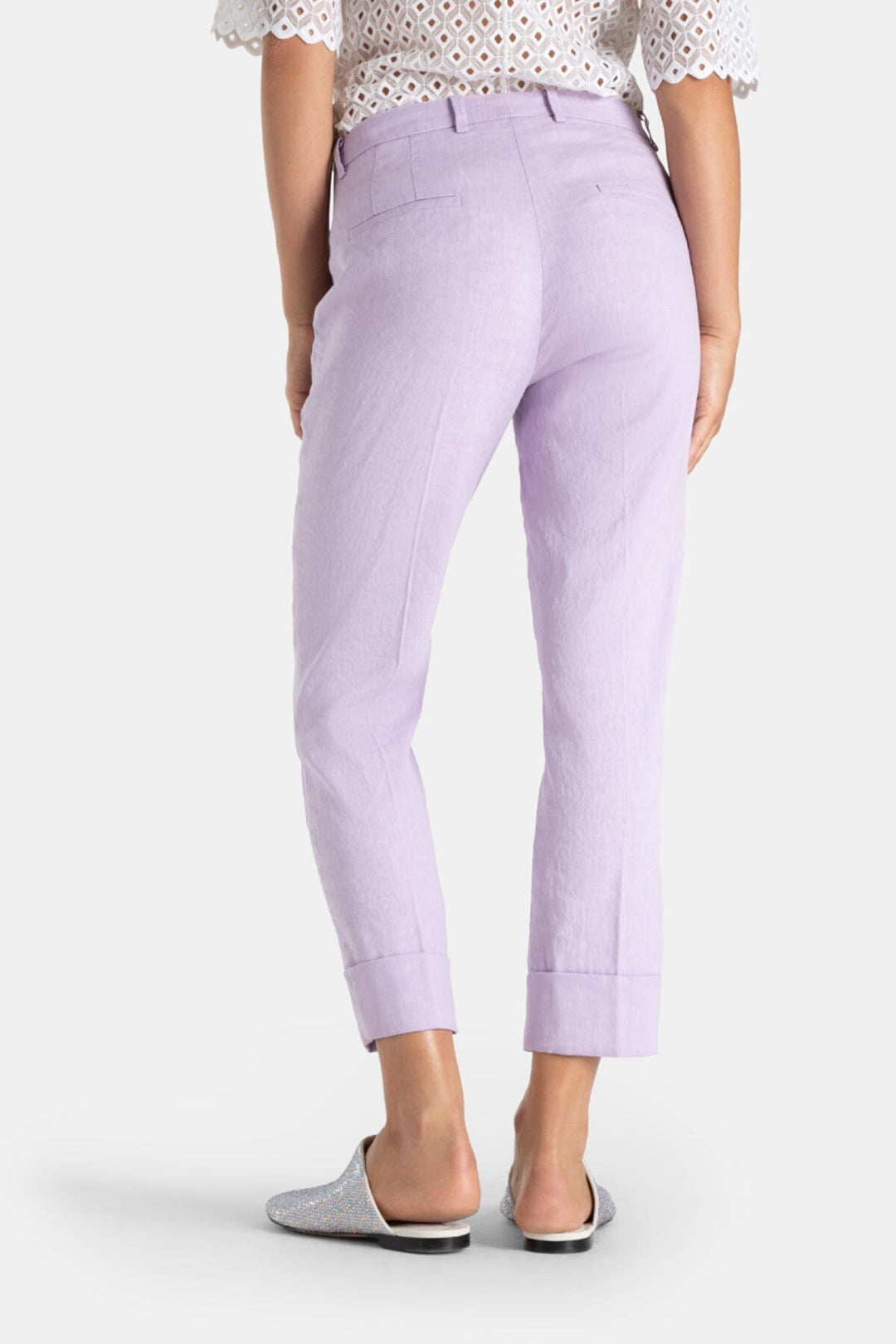 Pantalon lin et coton Krystal Cambio 
