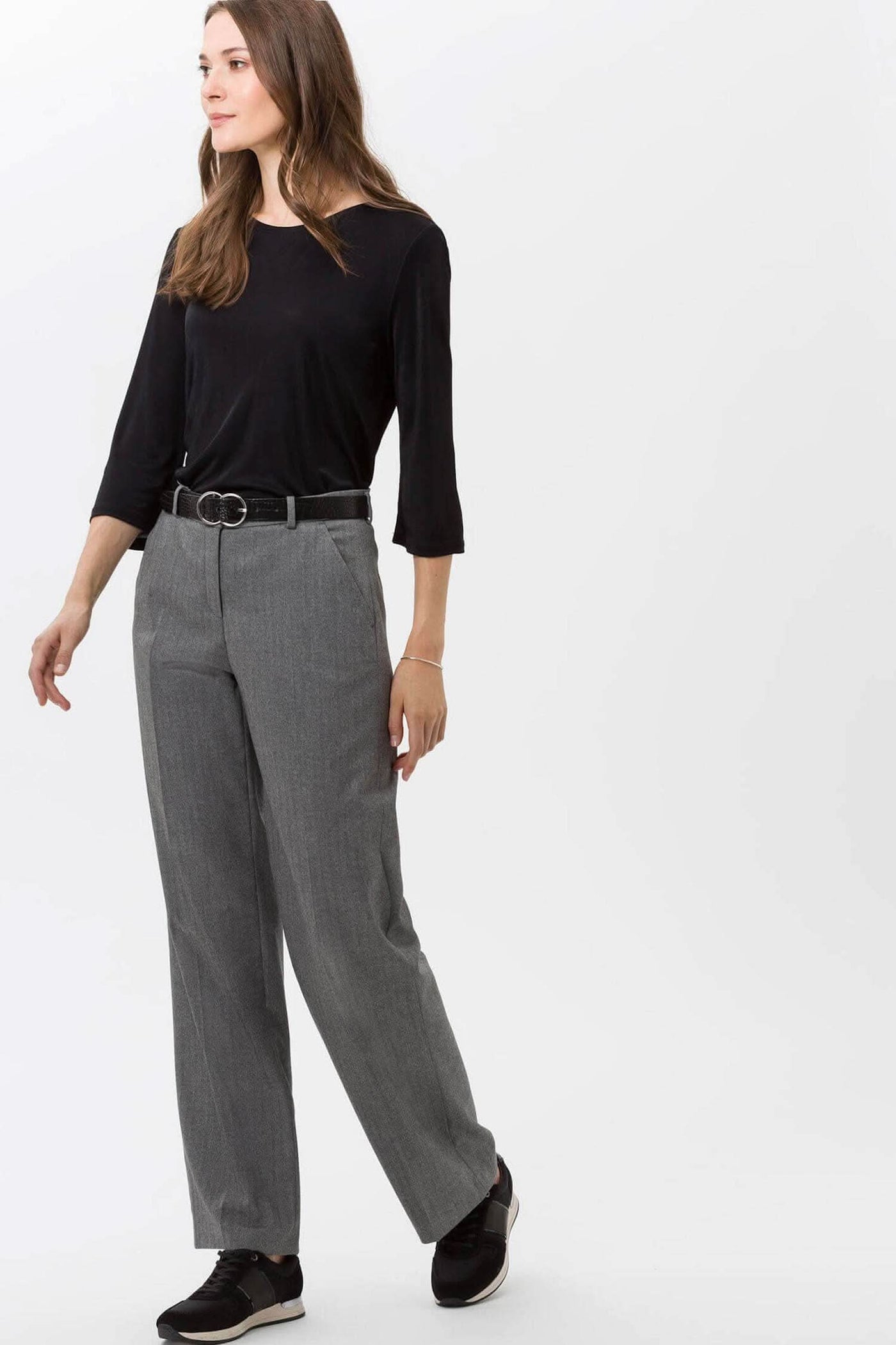 Pantalon Maine palazzo Femme - Bas - Pantalon - Pantalon habillé Brax