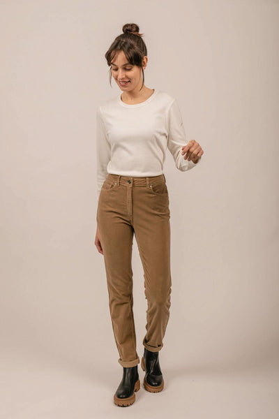 Pantalon MIMOSA VELOURS Saint James 