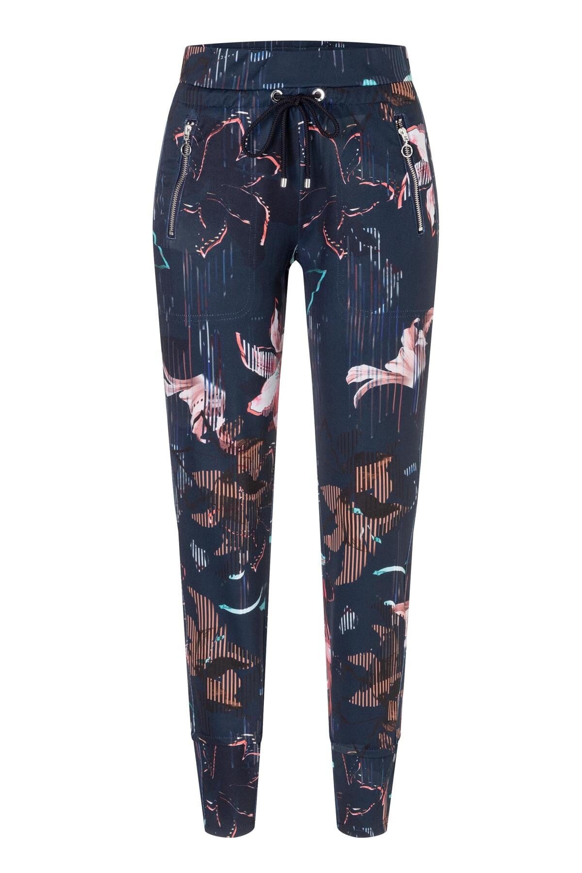 Pantalon motif floral Mac Jeans 
