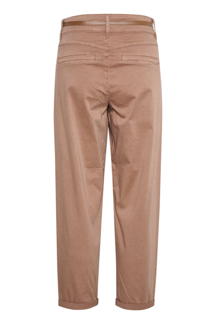 Pantalon Tula avec ceinture Femme - Bas - Pantalon - Pantalon habillé Cream