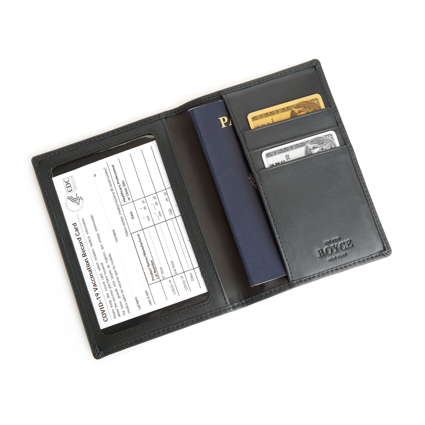 Passport Case and Luggage Tag Travel Gift Set royce-us 