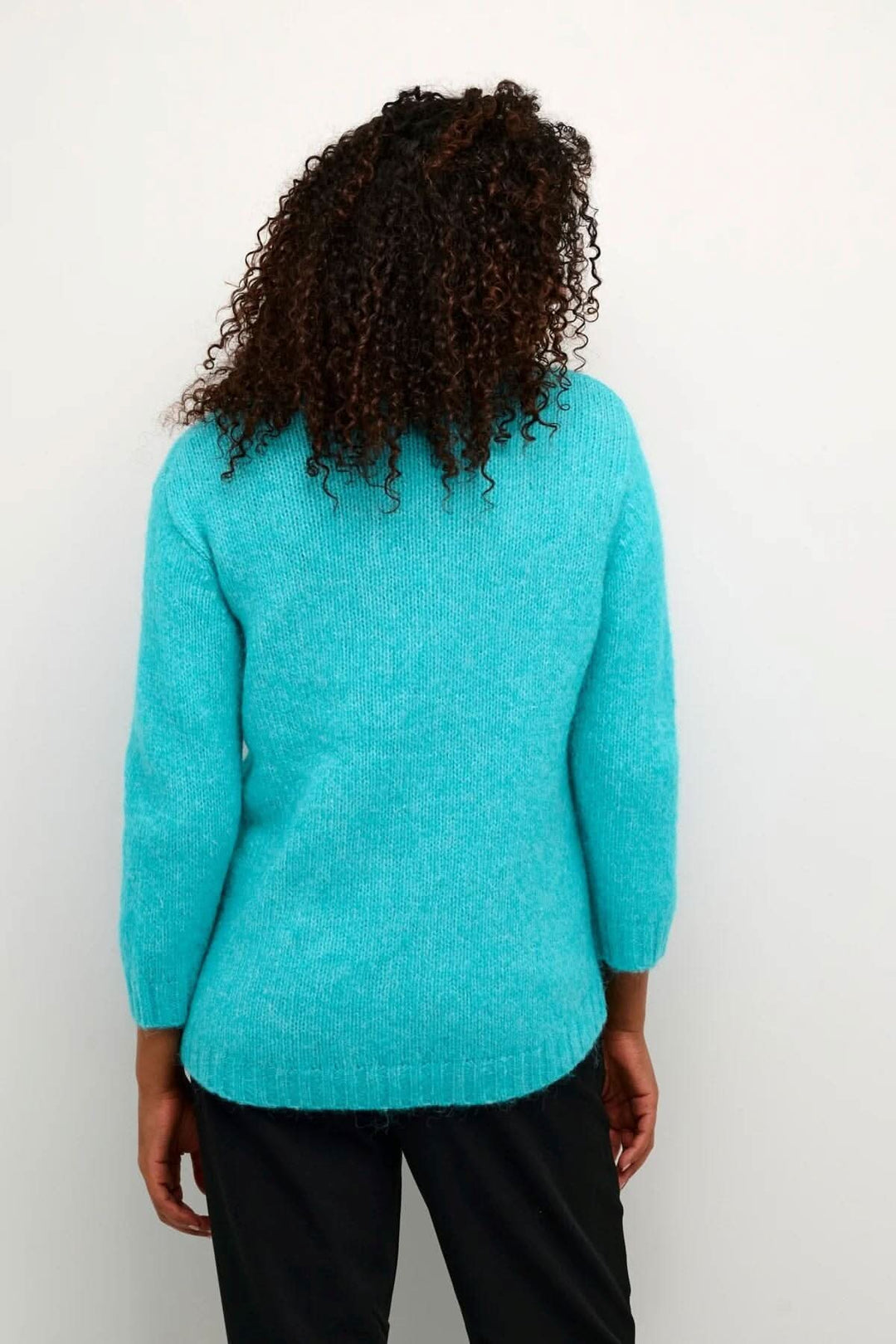 Pull col en V Kaffe 