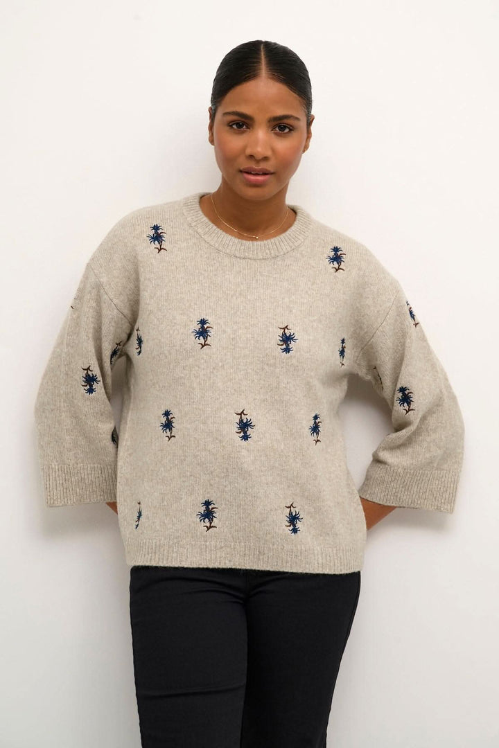 Pull Joan Kaffe XS Beige 