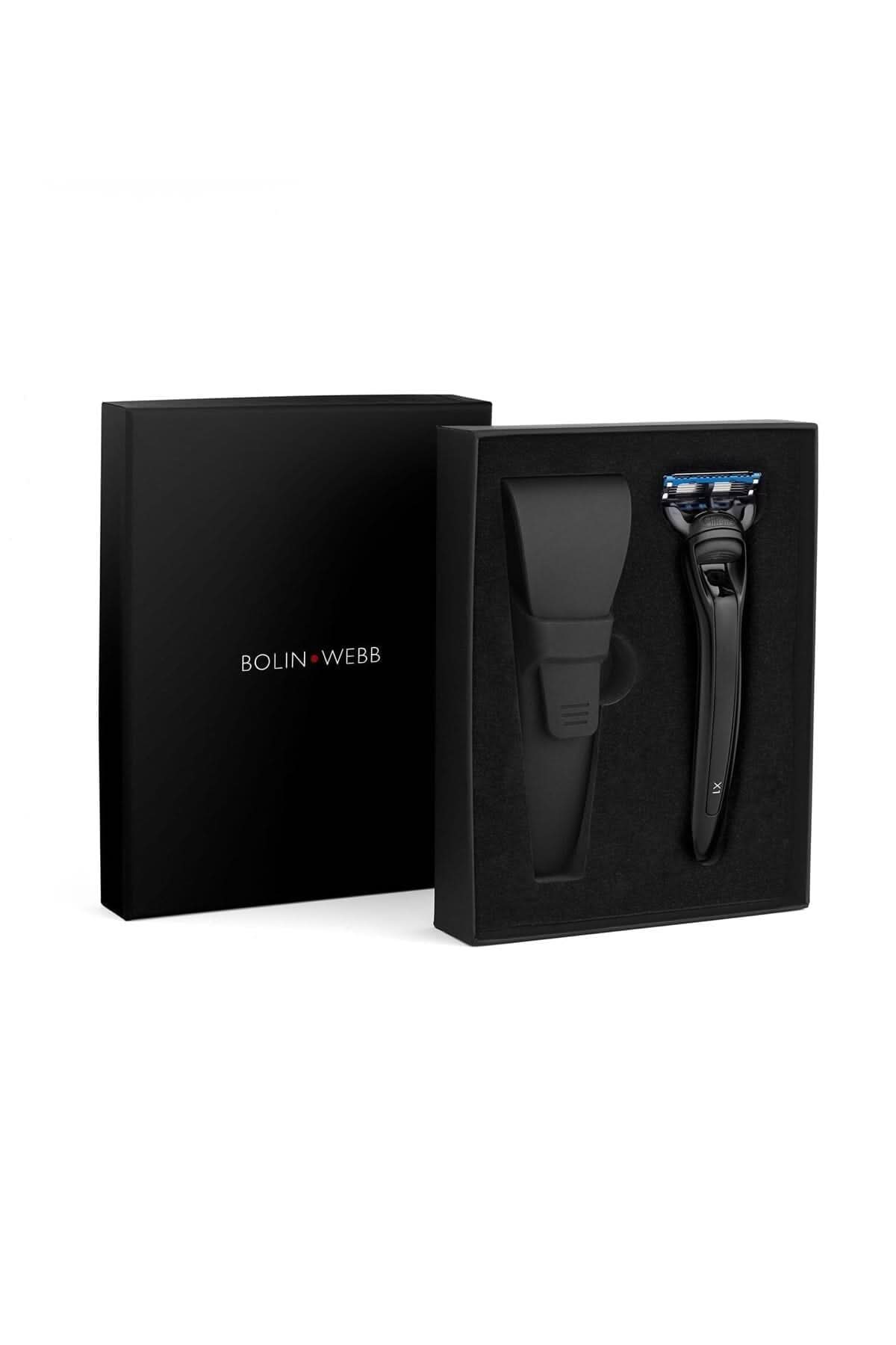 Rasoir et étui X1 Nero Black - Gillette Fusion 5 Bolin Webb 