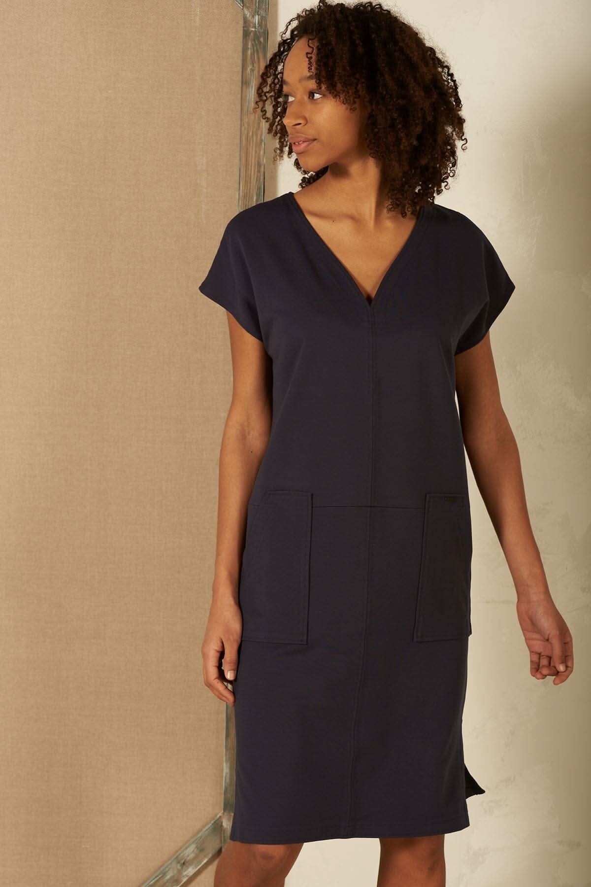 Robe en jersey Nile XL Marine 