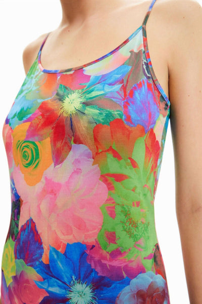 Robe fleurie slim Desigual 