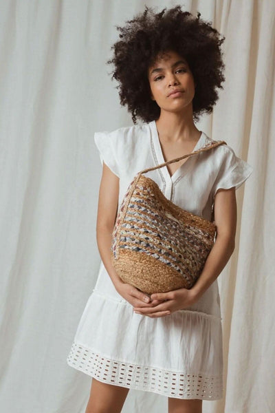 Sac cerle en jute Indi & cold 