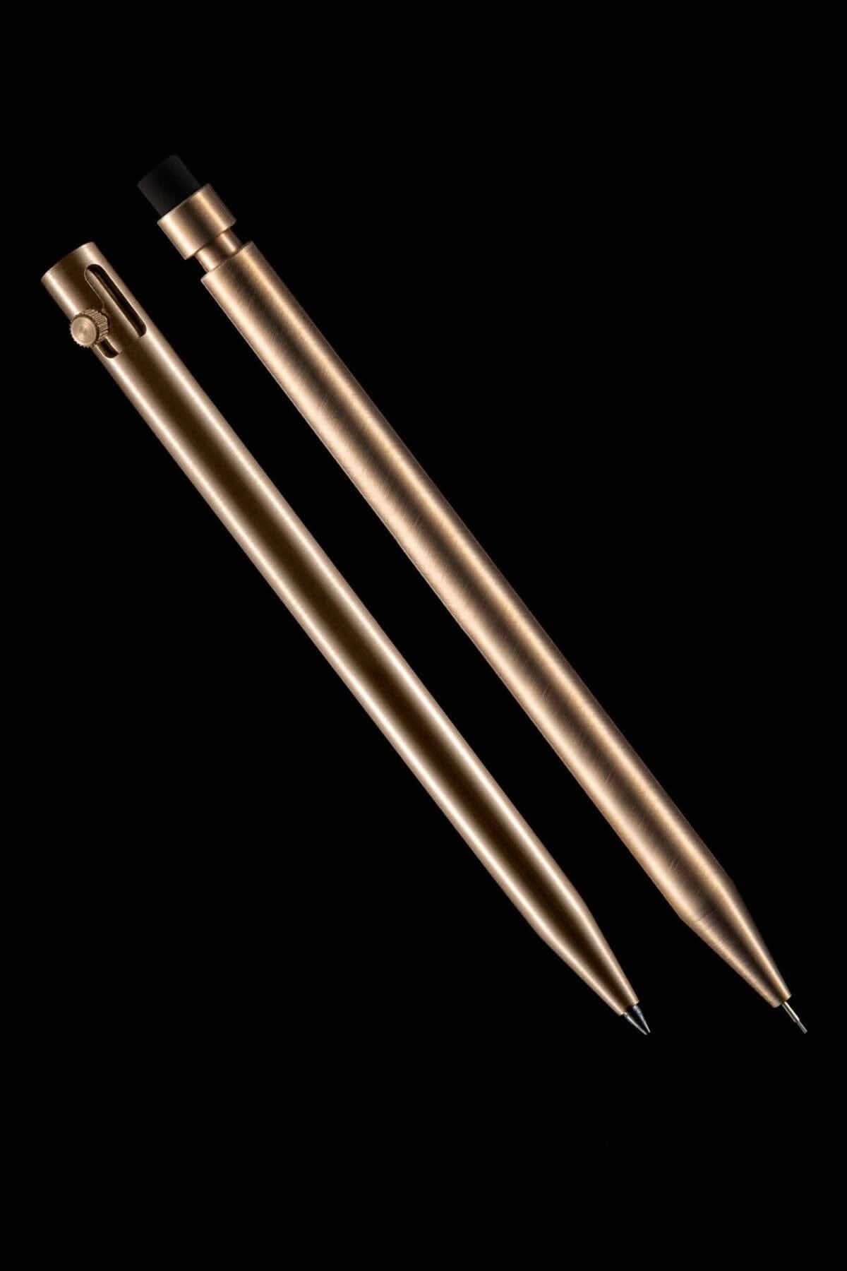 Stylo à bille + crayon à clic Modern Fuel LLC Bronze Bronze 