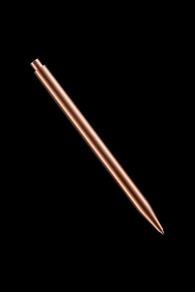 Stylo clic + support + gravure Modern Fuel LLC Cuivre 
