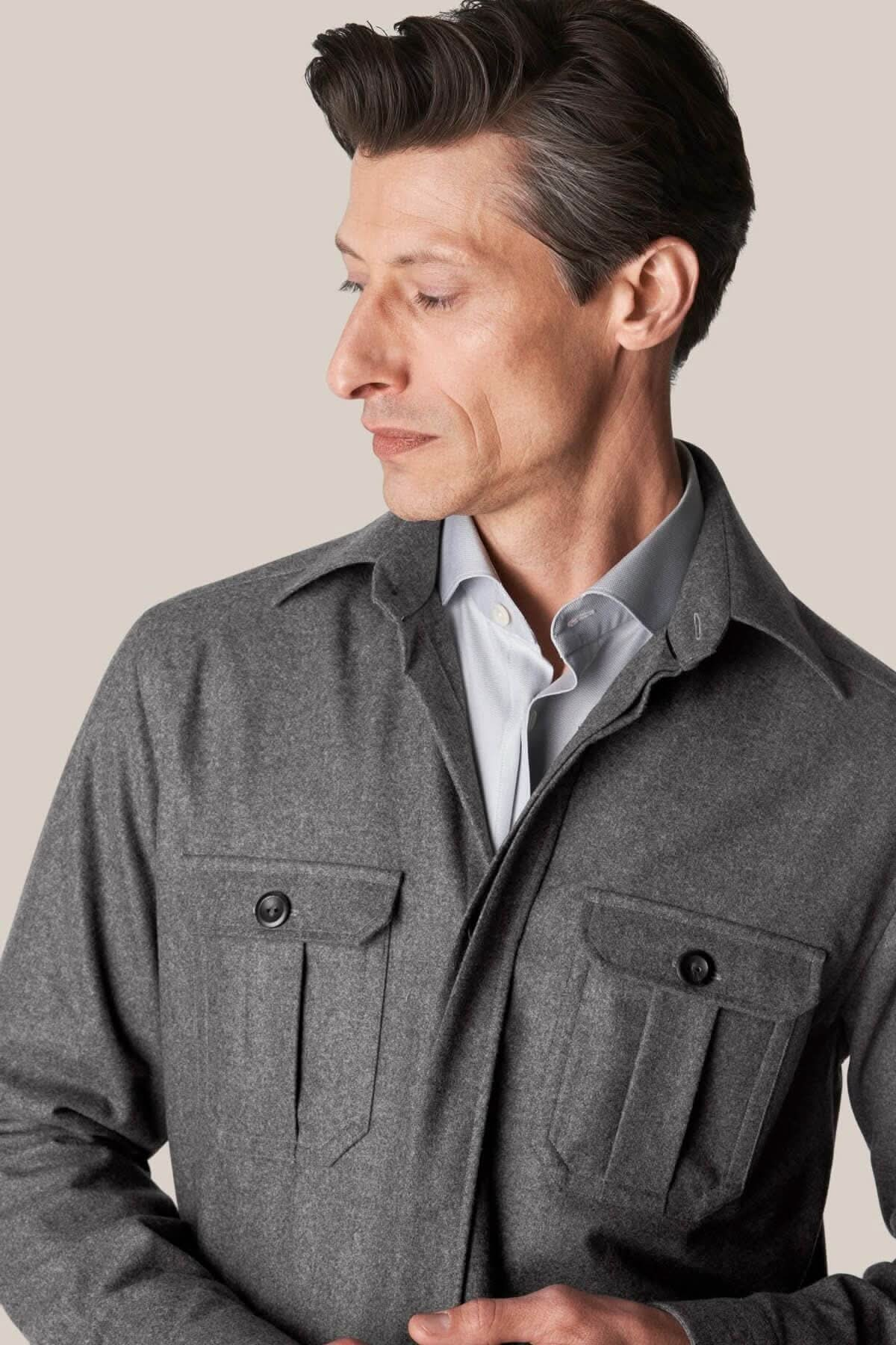 Cashmere wool overshirt Valerie Simon