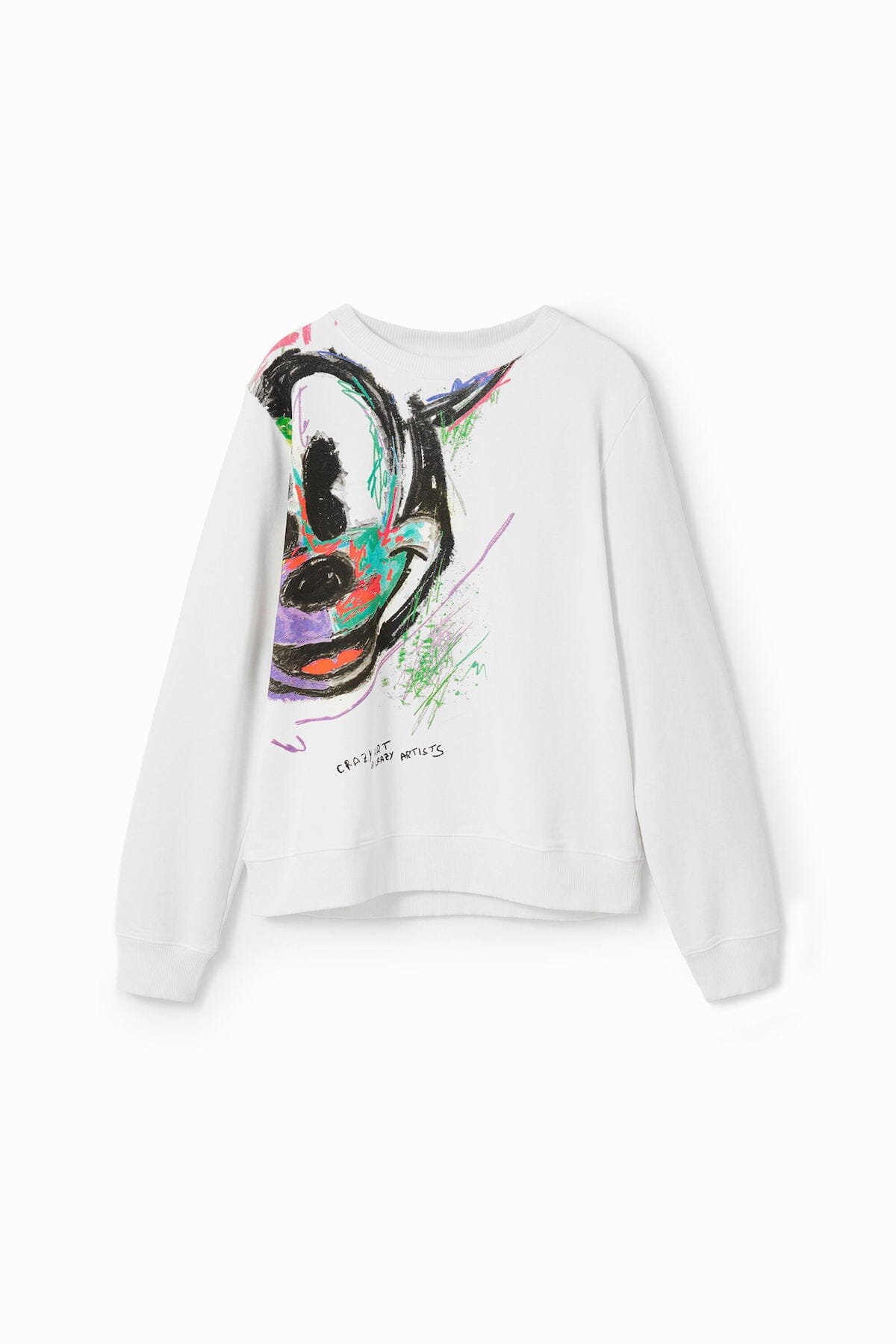 Arty Mickey Mouse sweatshirt – Valérie Simon